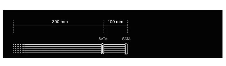 be quiet! S-Ata Power Cable