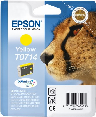 EPSON T0714 YELLOW INK  CART. BL