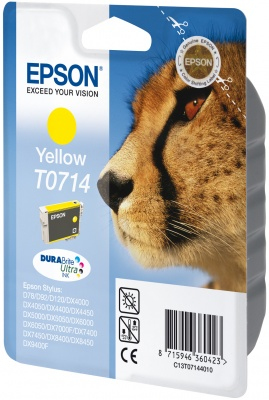 EPSON T0714 YELLOW INK  CART. BL