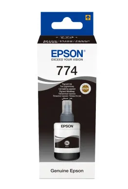 Epson C13T77414A bl&auml;ckflaska, 140 ml, svart