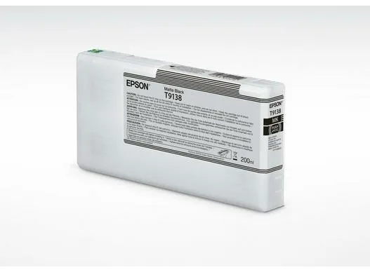 Epson T9138-mustekasetti, 200 ml, mattamusta