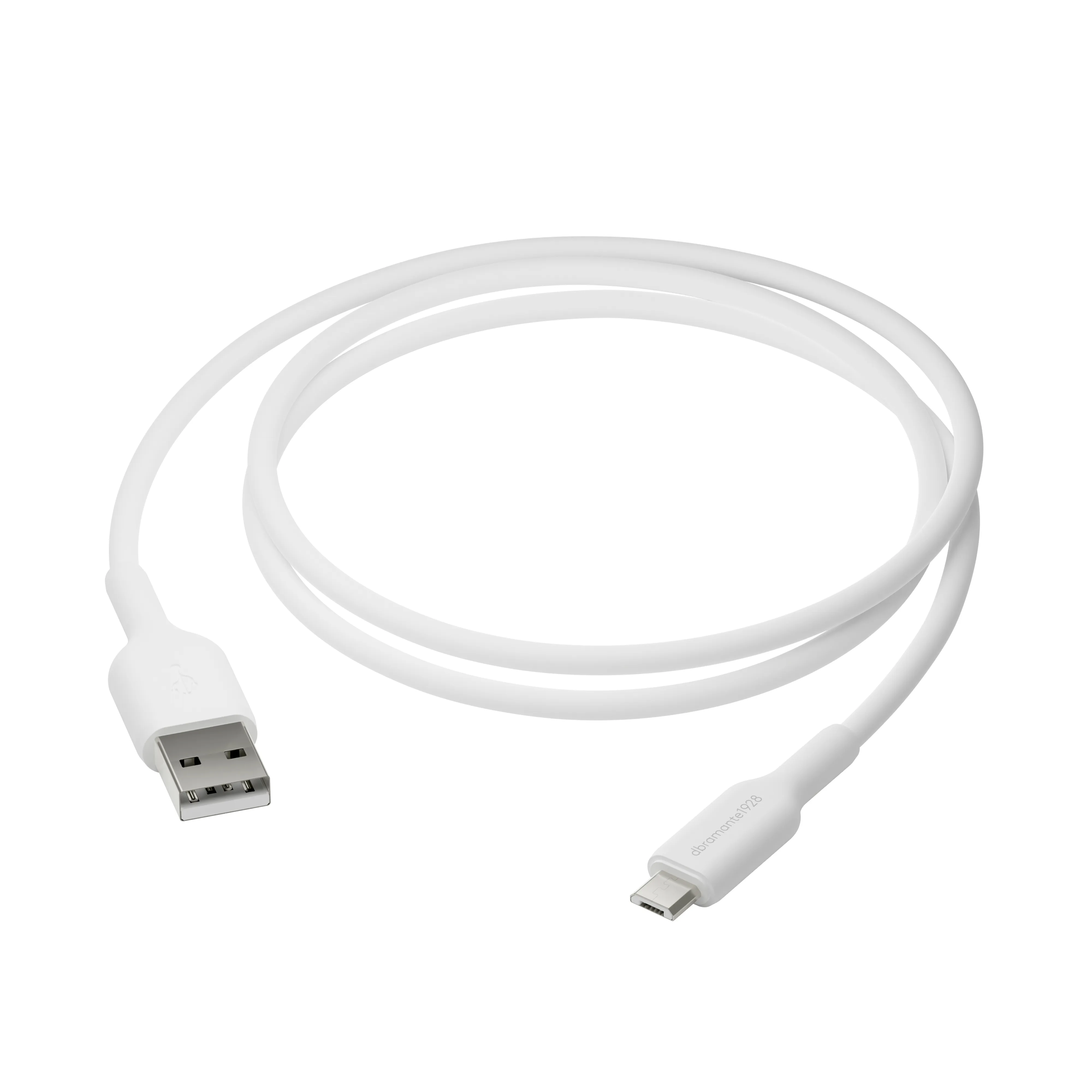 Dbramante1928 re-charge USB-A - Micro-USB A - cable, 1 m, White