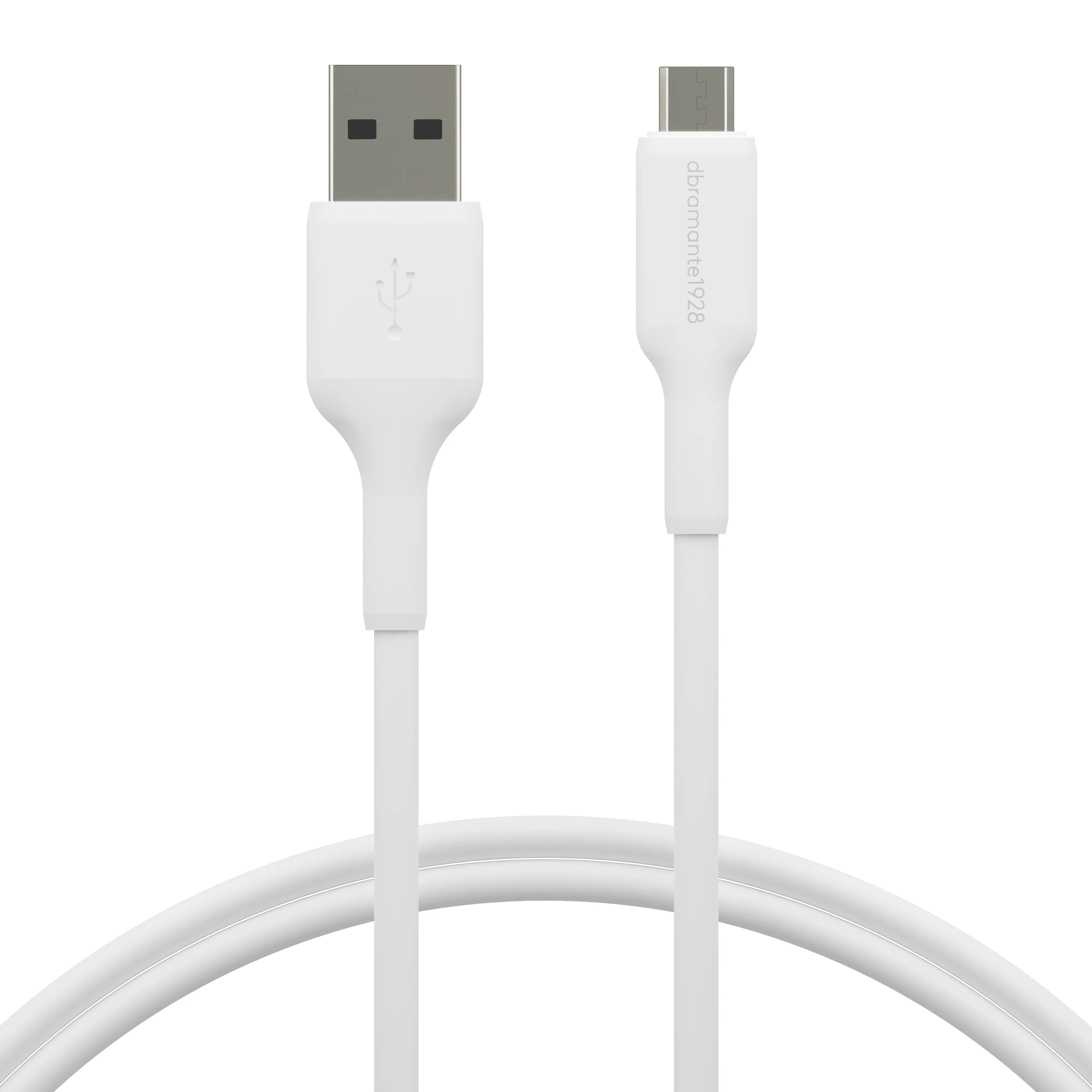 Dbramante1928 re-charge USB-A - Micro-USB A - cable, 1 m, White