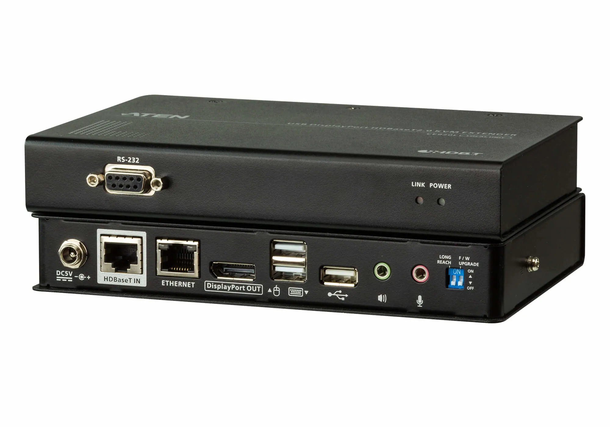 Aten USB DisplayPort HDBaseT&trade; 2.0 KVM Extender (4K@100 m)