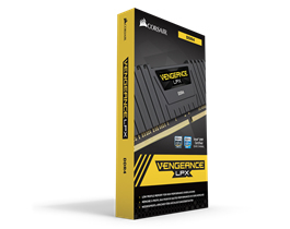 Corsair Vengeance LPX 16GB (2 x 8GB) DDR4 2400 MHz, CL16 - memory, Black