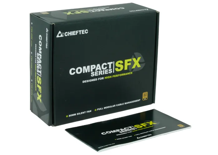 Chieftec Compact Series CSN-650C 650W - Power supply, 80 Plus Gold