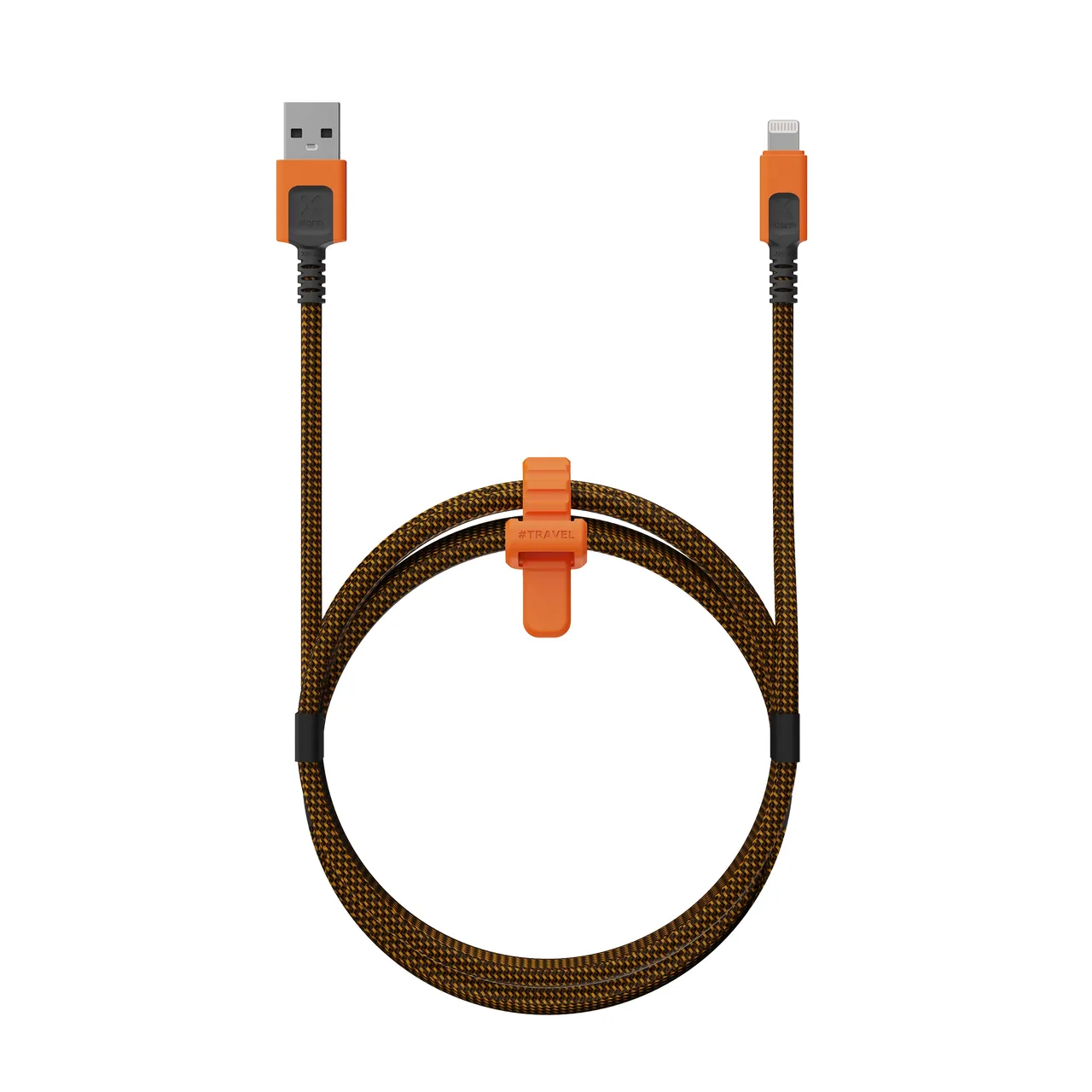 XTORM Xtreme USB-A &ndash; Lightning -kaapeli, 1,5 m, musta
