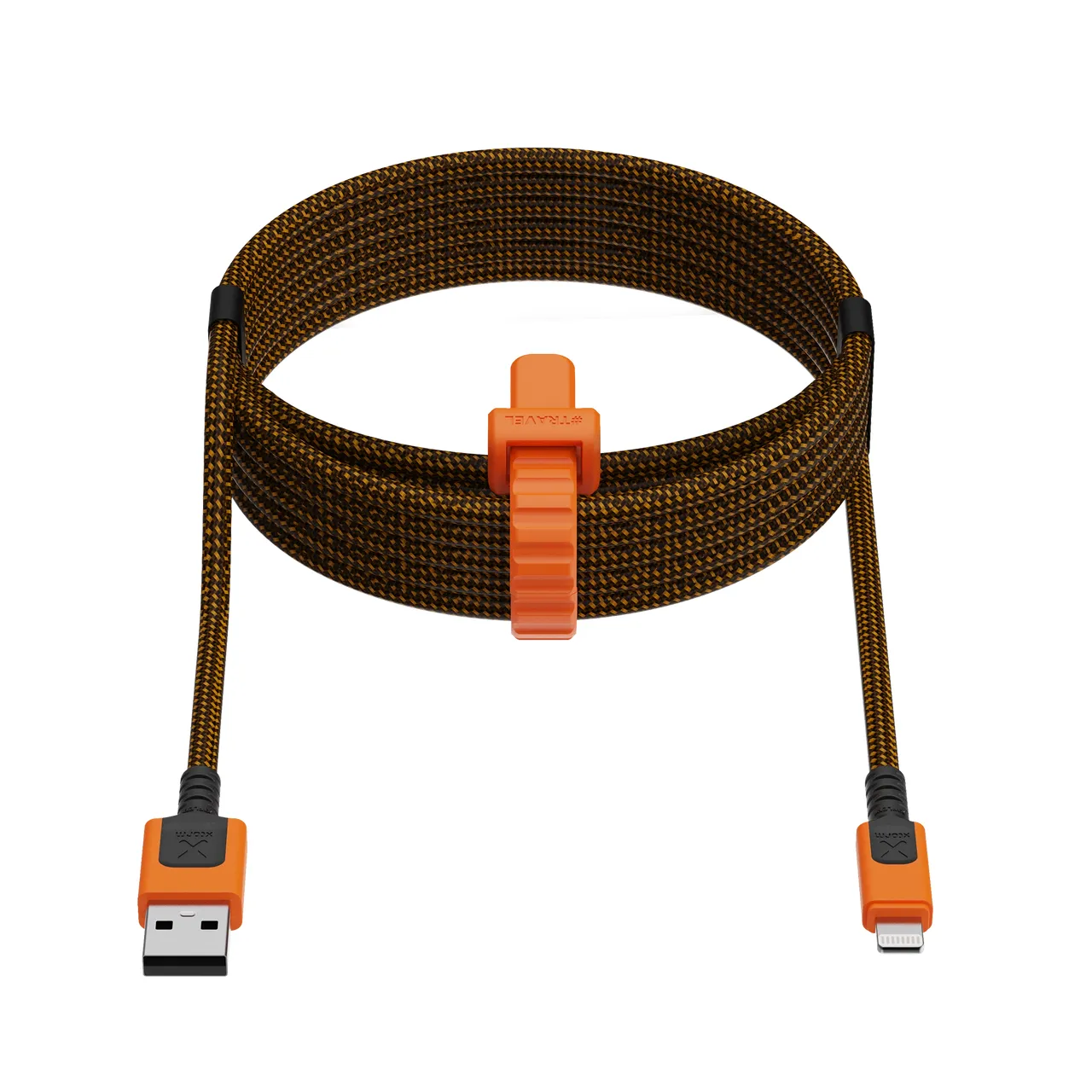 XTORM Xtreme USB-A &ndash; Lightning -kaapeli, 1,5 m, musta