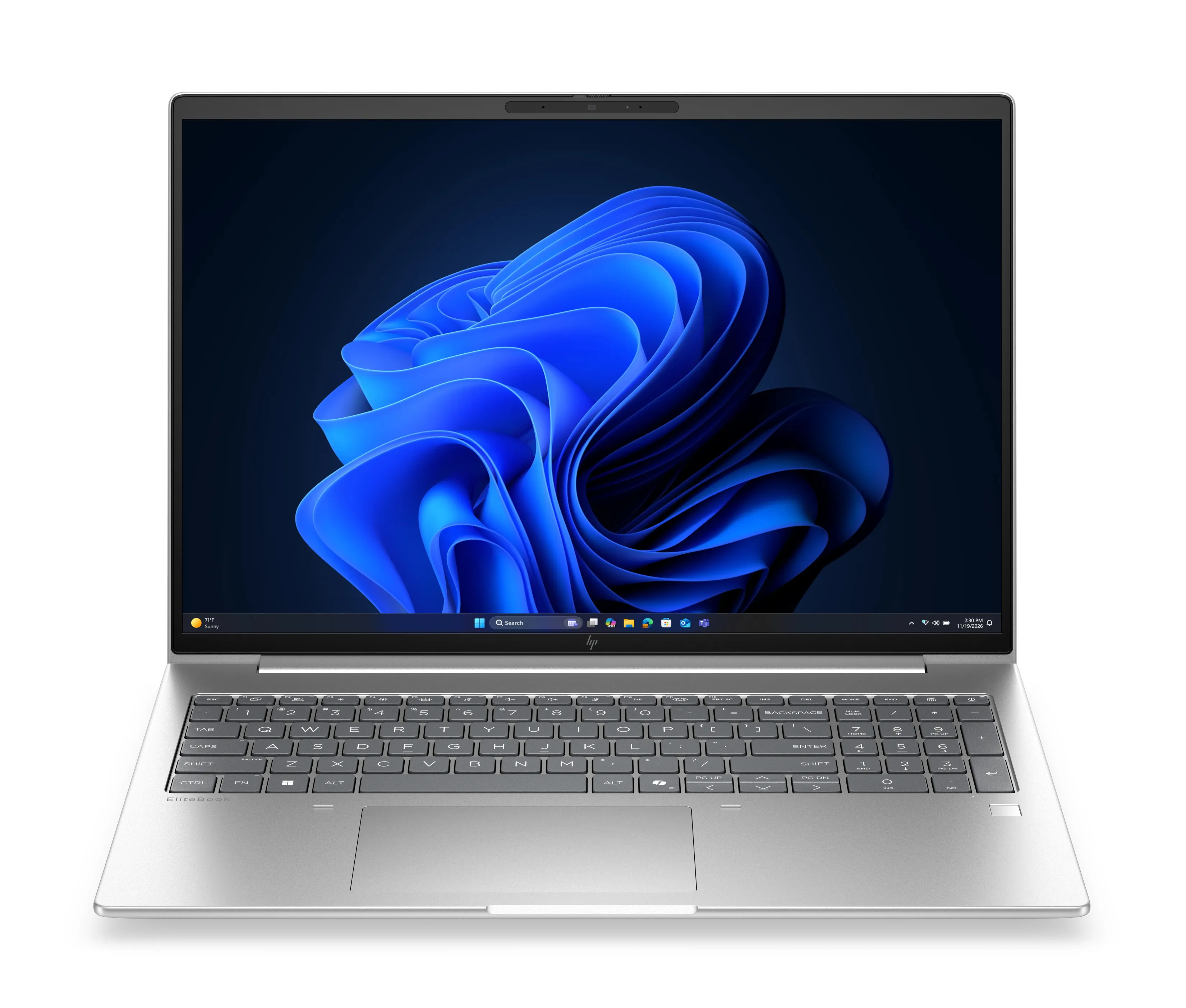 HP EliteBook 6 G2i 16.0" Core 7 350, 16 Gt, 512 Gt, Intel Graphics, Win 11 Pro -kannettava, hopea