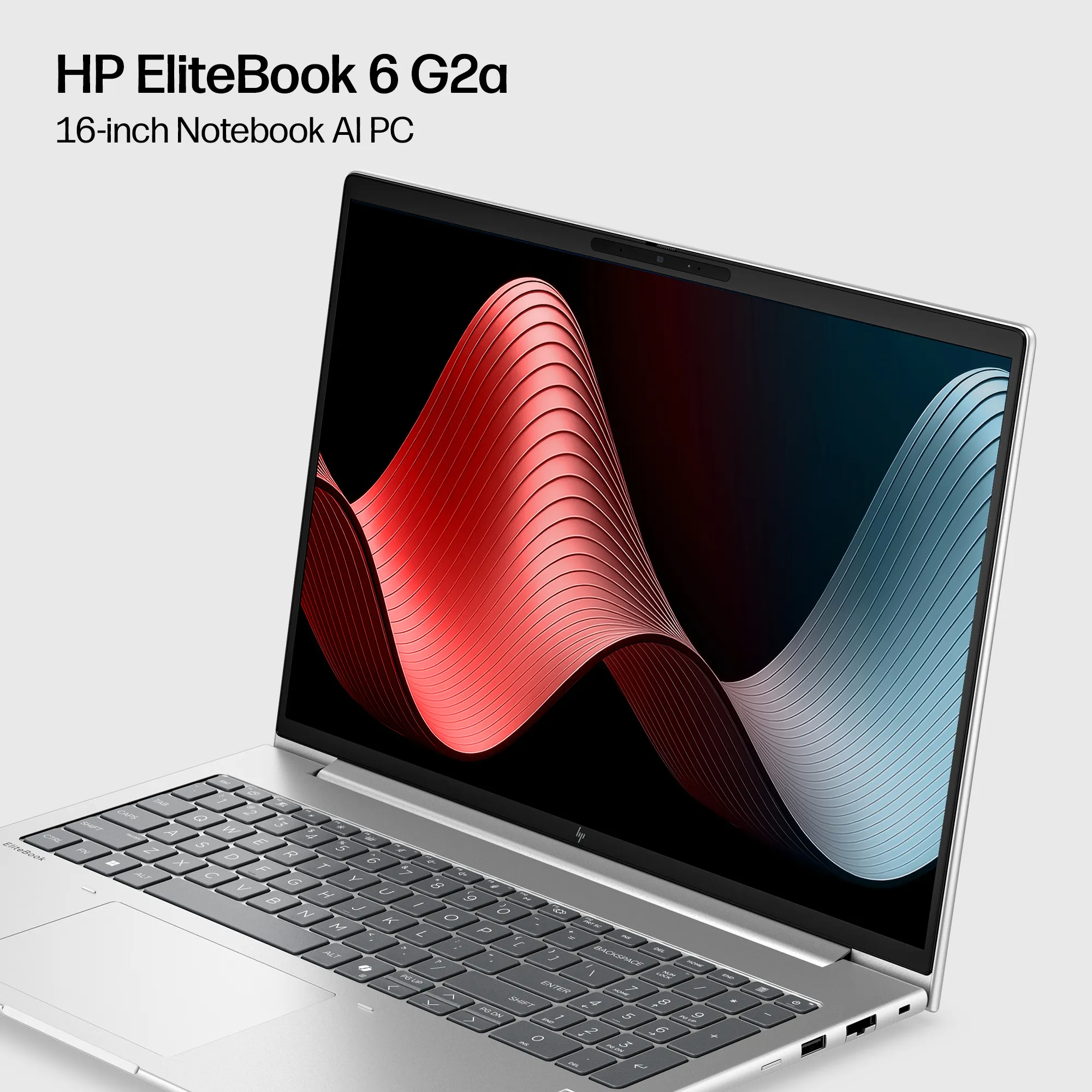 HP EliteBook 6 G1a 16.0" Ryzen 5 230, 16 GB, 512 GB, Win 11 Pro - b&auml;rbar dator