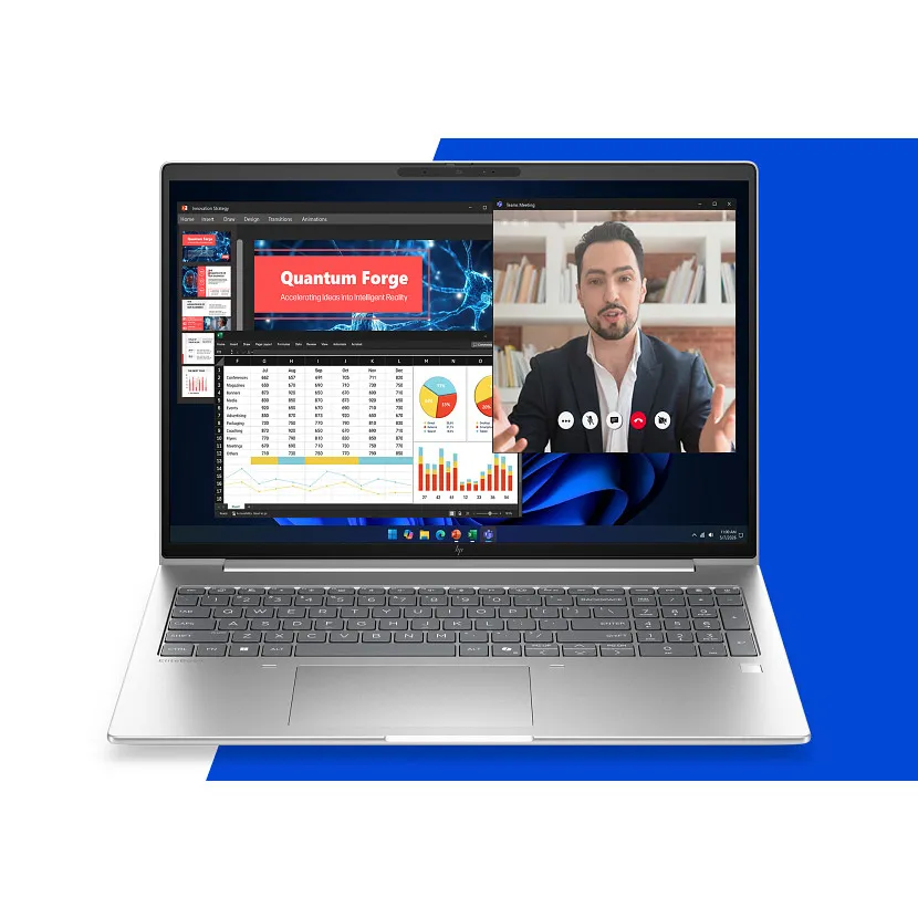 HP EliteBook 6 G1a 16.0" Ryzen 5 230, 16 GB, 512 GB, Win 11 Pro - b&auml;rbar dator