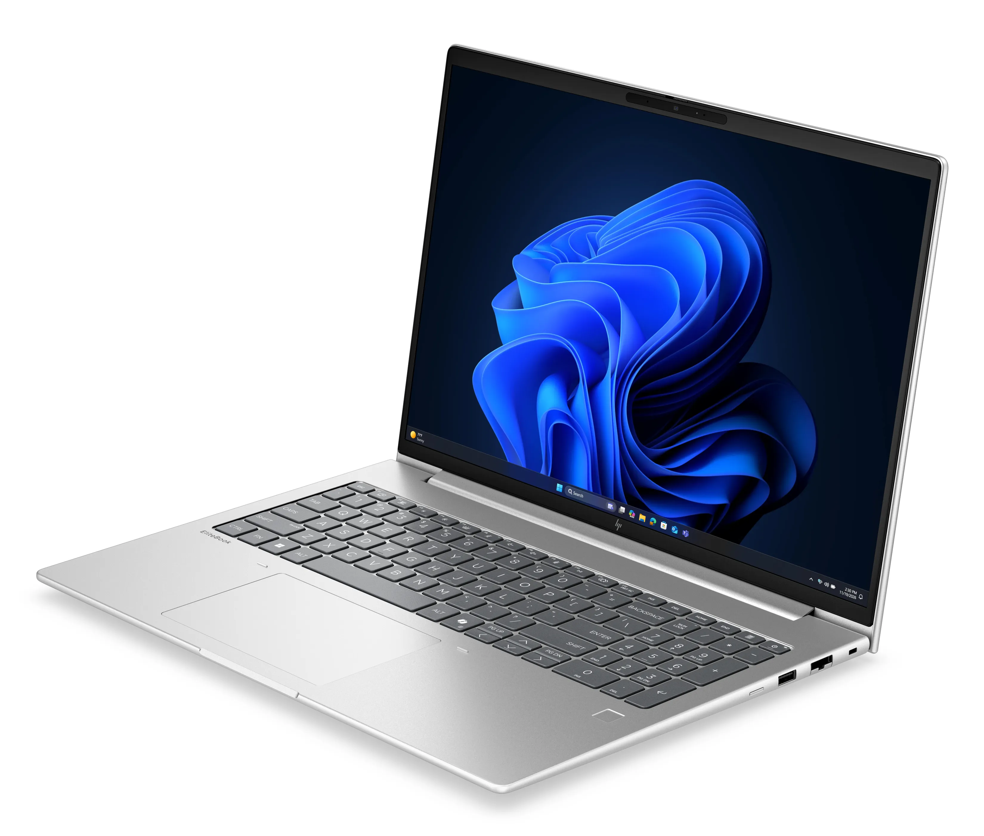 HP EliteBook 6 G2i 16.0" Core 7 350, 16 Gt, 512 Gt, Intel Graphics, Win 11 Pro -kannettava, hopea