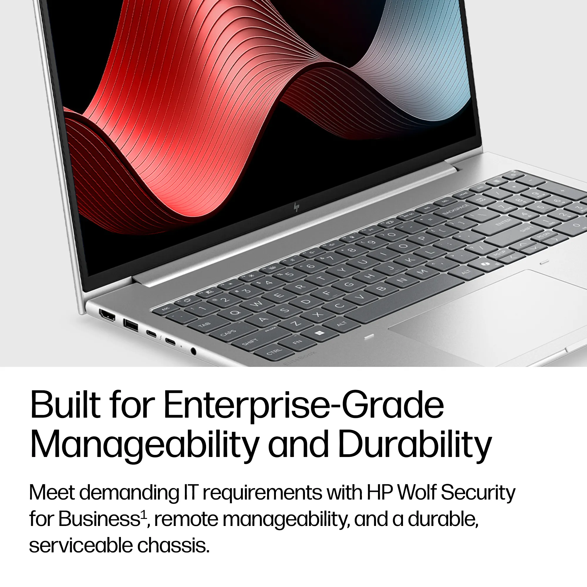HP EliteBook 6 G1a 16.0" Ryzen 5 230, 16 GB, 512 GB, Win 11 Pro - b&auml;rbar dator