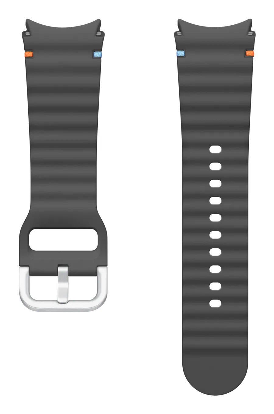 Samsung Galaxy Watch Sport Band Watch 4 / 5 / 6 / 7 -ranneke, tummanharmaa