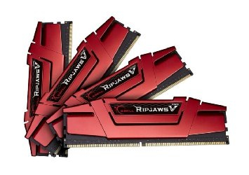 G.Skill Ripjaws V 64 GB (4 x 16 GB) DDR4 3200MHz, CL14 - minne, R&ouml;d