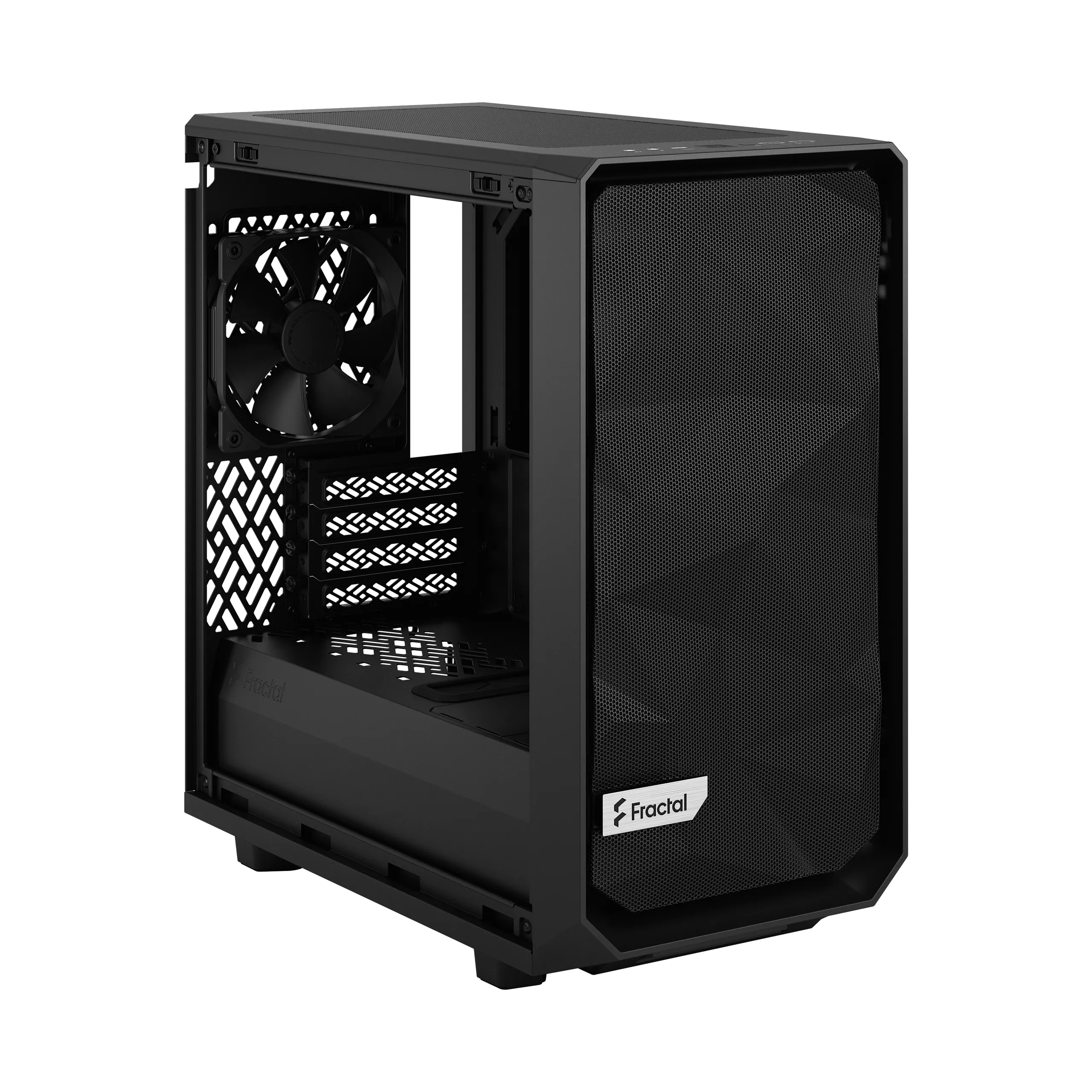 Fractal Design Meshify 2 Mini mini-tower chassi med f&ouml;nster, svart
