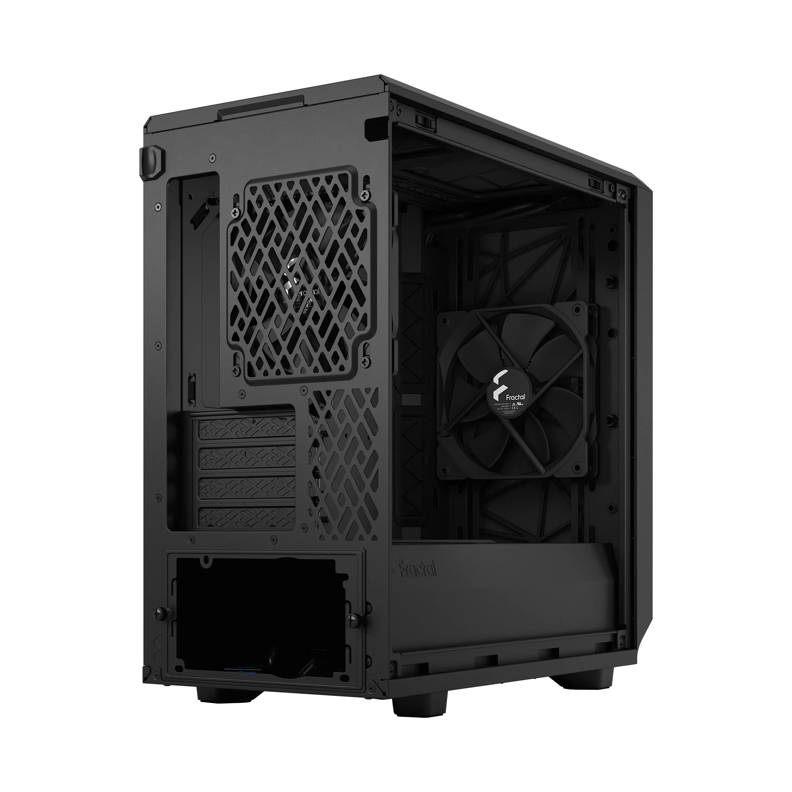 Fractal Design Meshify 2 Mini mini-tower chassi med f&ouml;nster, svart