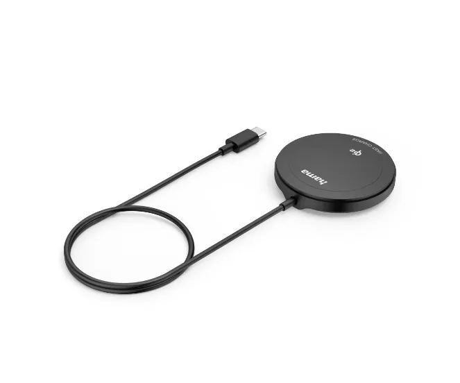 HAMA Wireless Qi2 Charging Fast Charging 15W Black