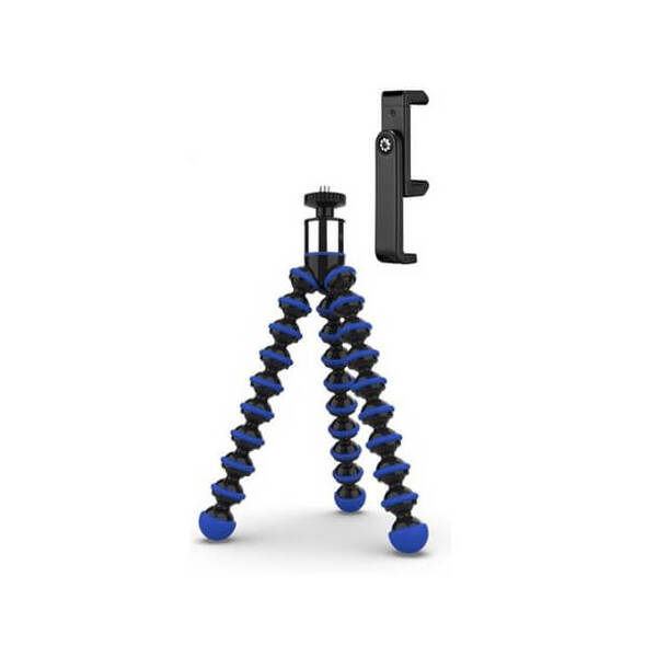 JOBY Tripod Kit Smartphone GorillaPod Go 500 + GripTight 360 Blue