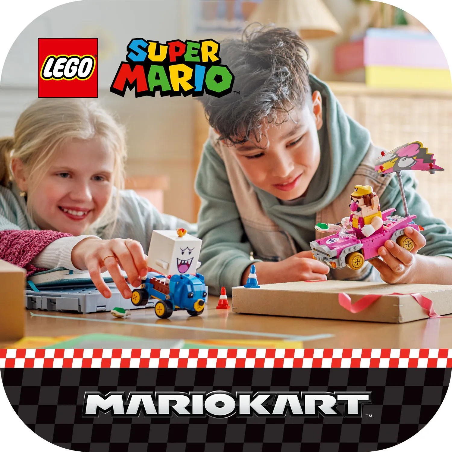 LEGO Super Mario Mario Kart Wario ja King Boo 72038