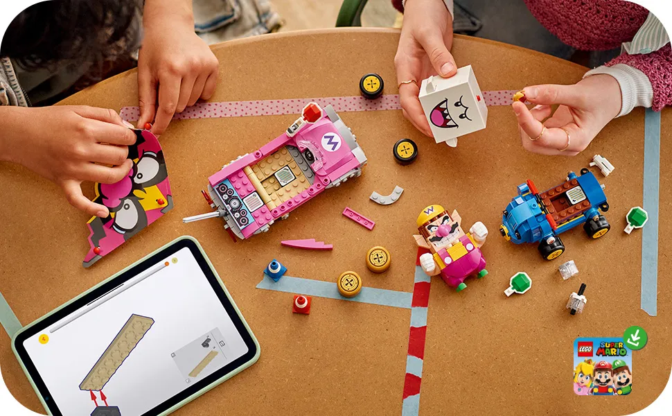 LEGO Super Mario Mario Kart Wario ja King Boo 72038