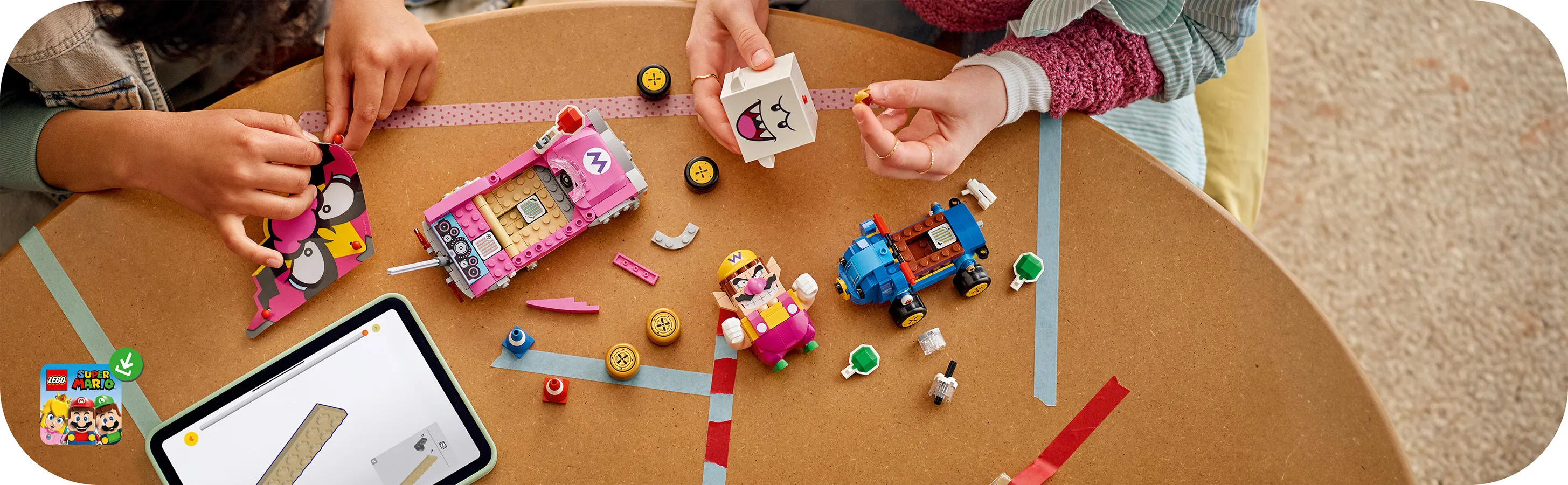LEGO Super Mario Mario Kart Wario ja King Boo 72038