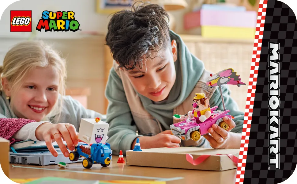 LEGO Super Mario Mario Kart Wario ja King Boo 72038
