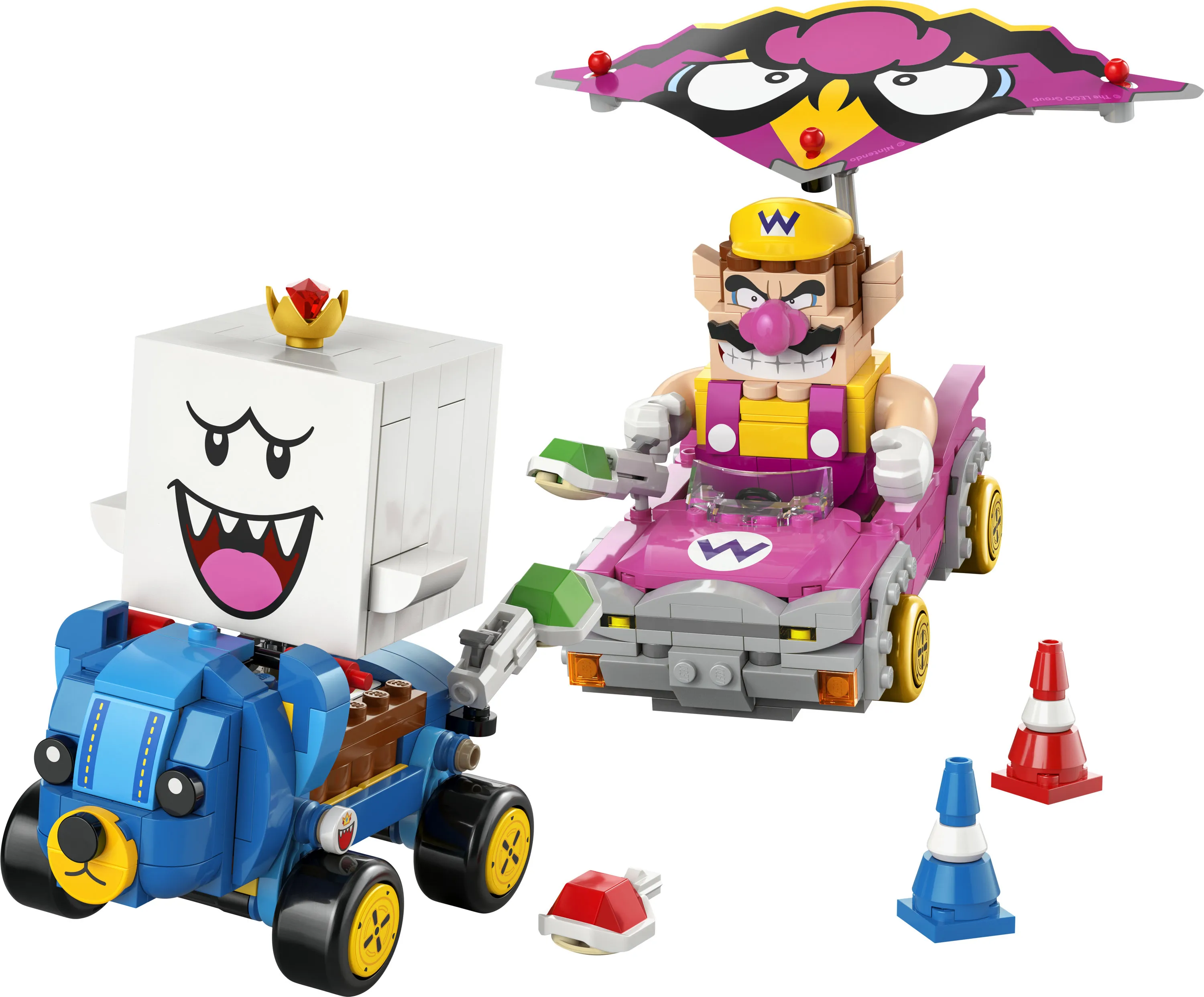 LEGO Super Mario Mario Kart Wario ja King Boo 72038