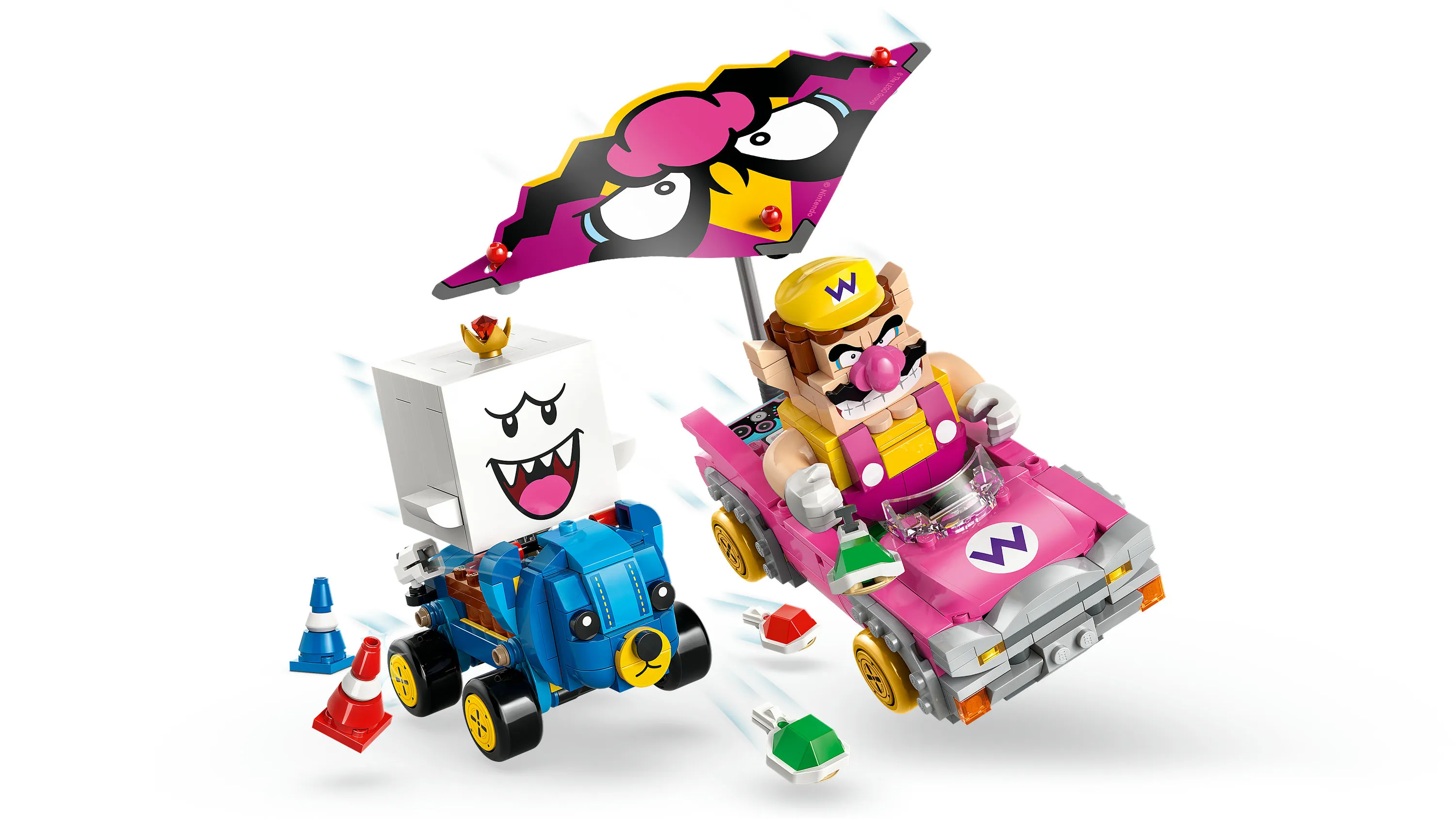 LEGO Super Mario Mario Kart Wario ja King Boo 72038