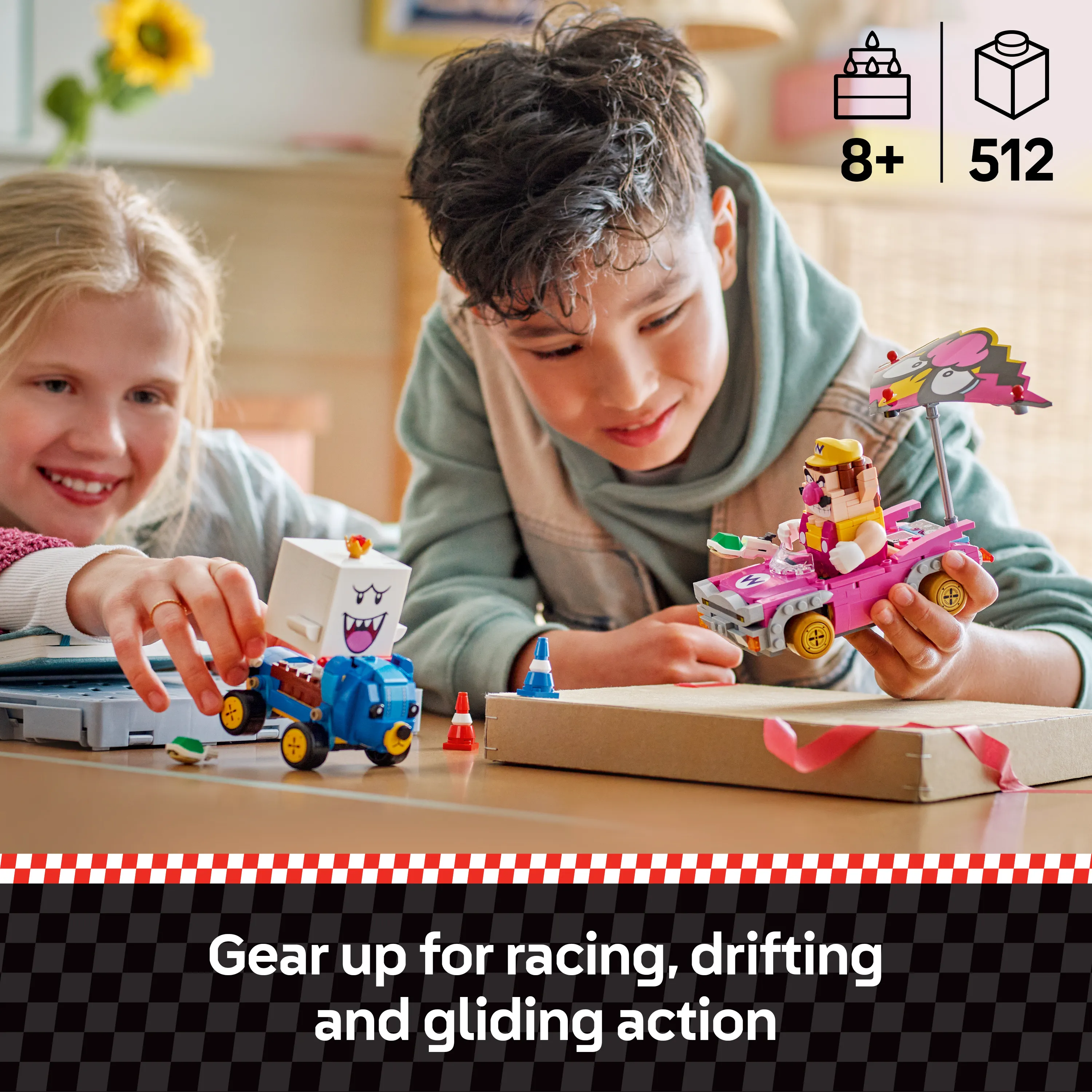 LEGO Super Mario Mario Kart Wario ja King Boo 72038