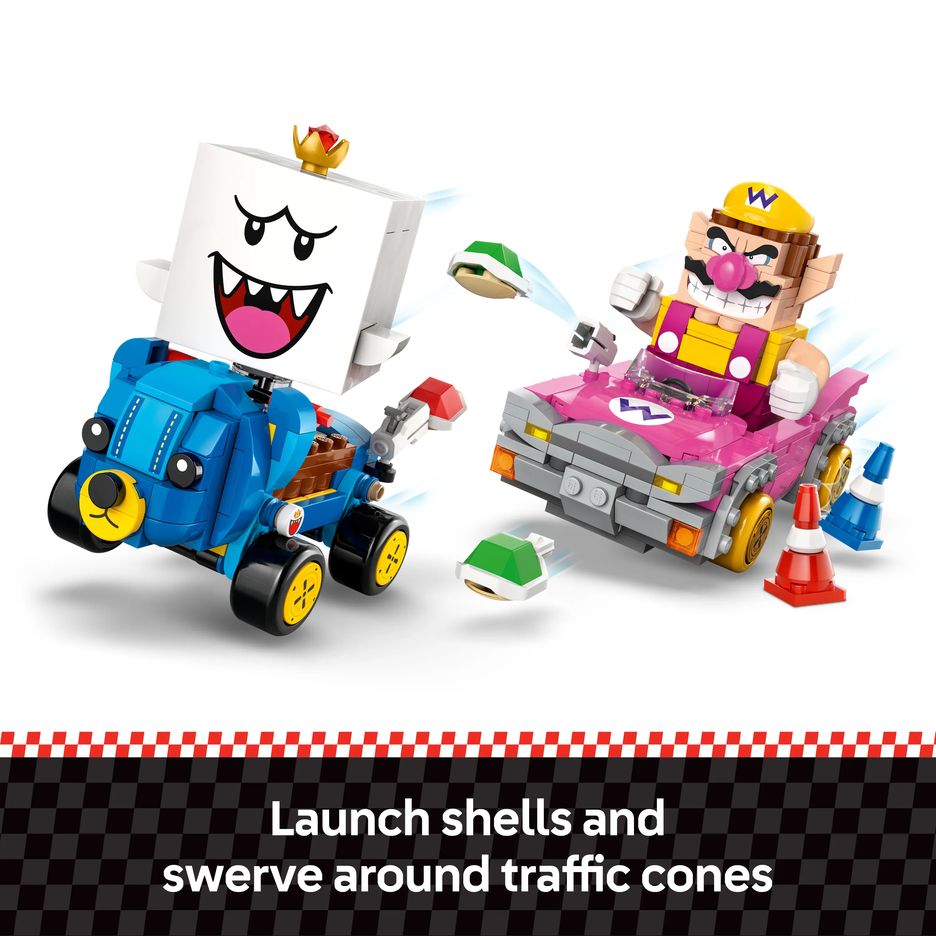 LEGO Super Mario Mario Kart Wario ja King Boo 72038