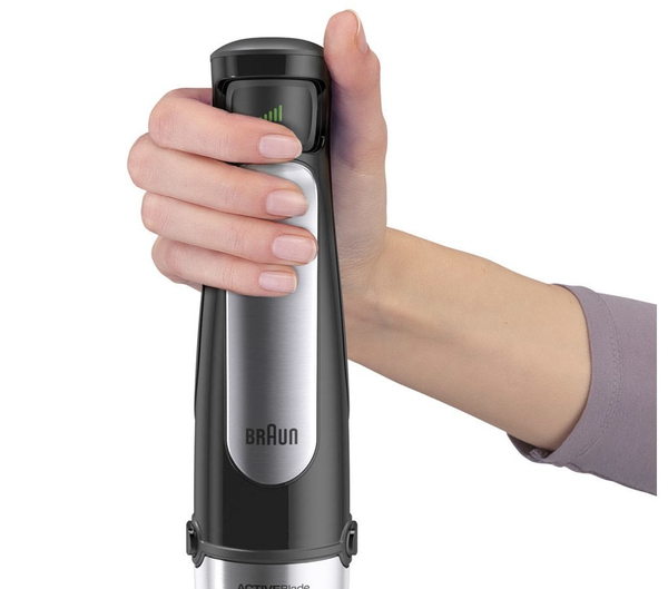 Braun Multiquick 7 MQ 7087X High-end - hand blender, black/brushed stainless steel