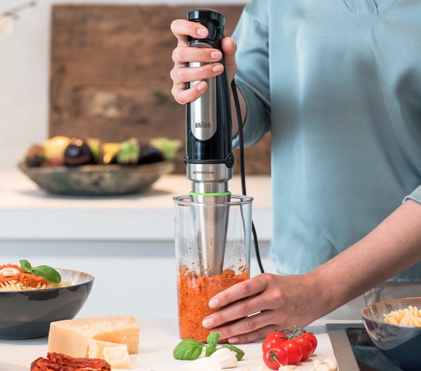 Braun Multiquick 7 MQ 7087X High-end - hand blender, black/brushed stainless steel