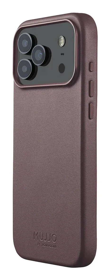 Mujjo MagSafe, iPhone 17 Pro Max -suojakuori, Bronze Red