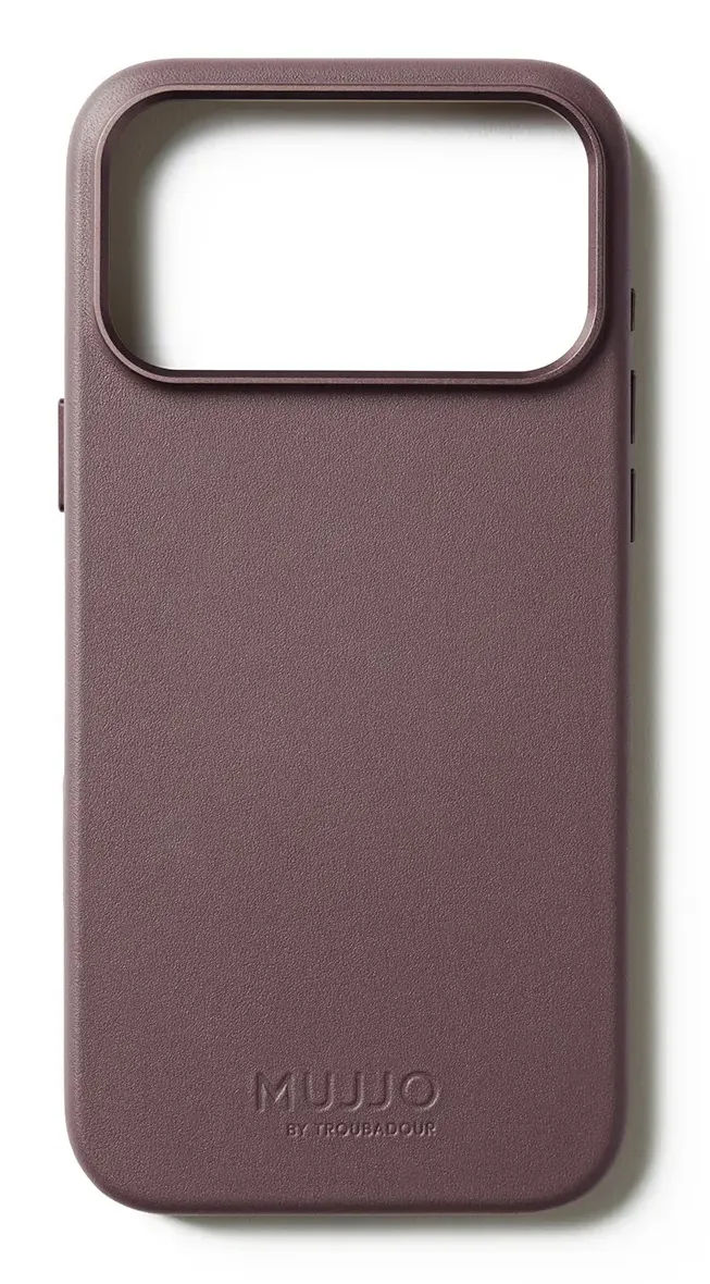 Mujjo MagSafe Case for iPhone 17 Pro Max, Bronze Red