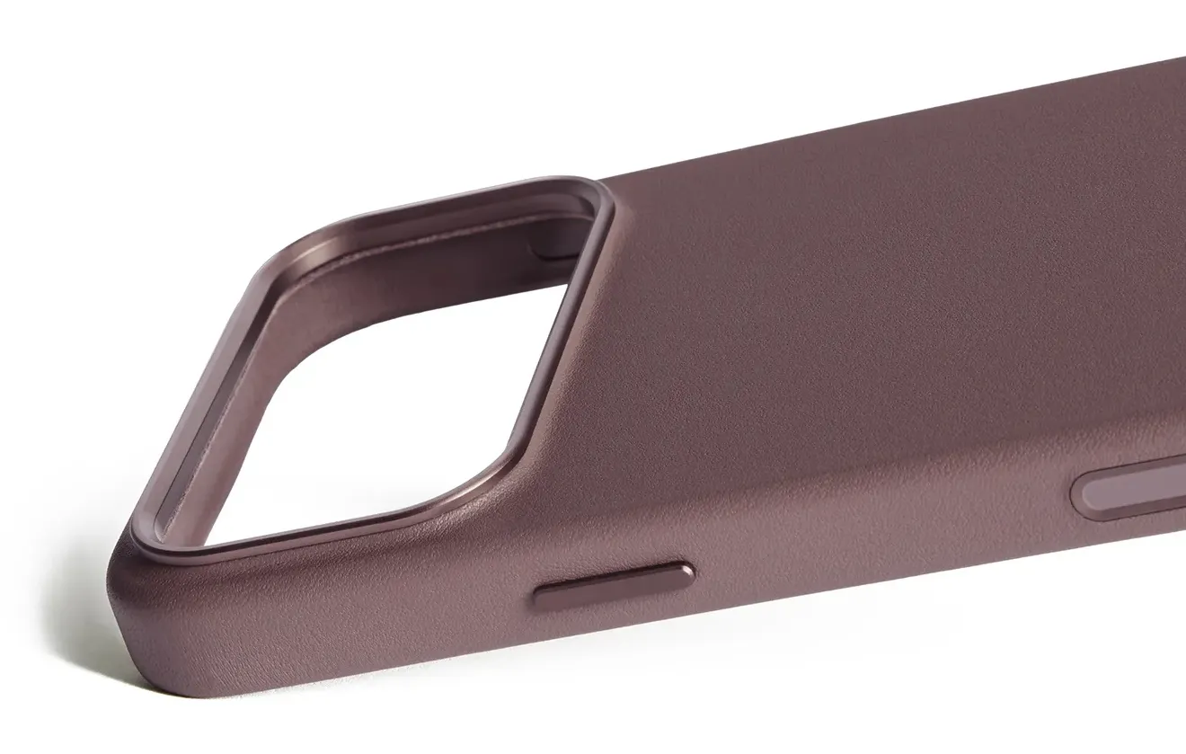 Mujjo MagSafe Case for iPhone 17 Pro Max, Bronze Red