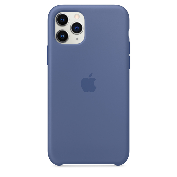 Apple iPhone 11 Pro - silicone case, Linen Blue