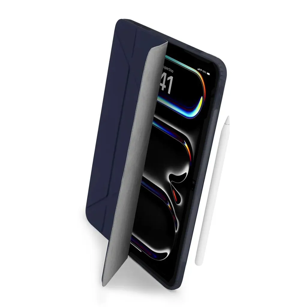 Pipetto iPad Pro 13 (2024) Origami No1 Original - case, dark blue