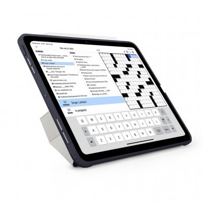 Pipetto iPad Pro 13 (2024) Origami No1 Original Case -kotelo, tummansininen