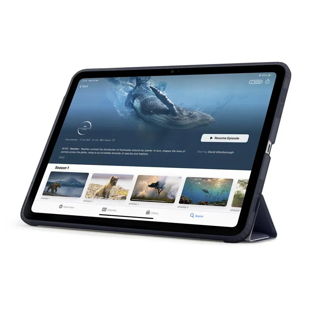 Pipetto iPad Pro 13 (2024) Origami No1 Original - case, dark blue