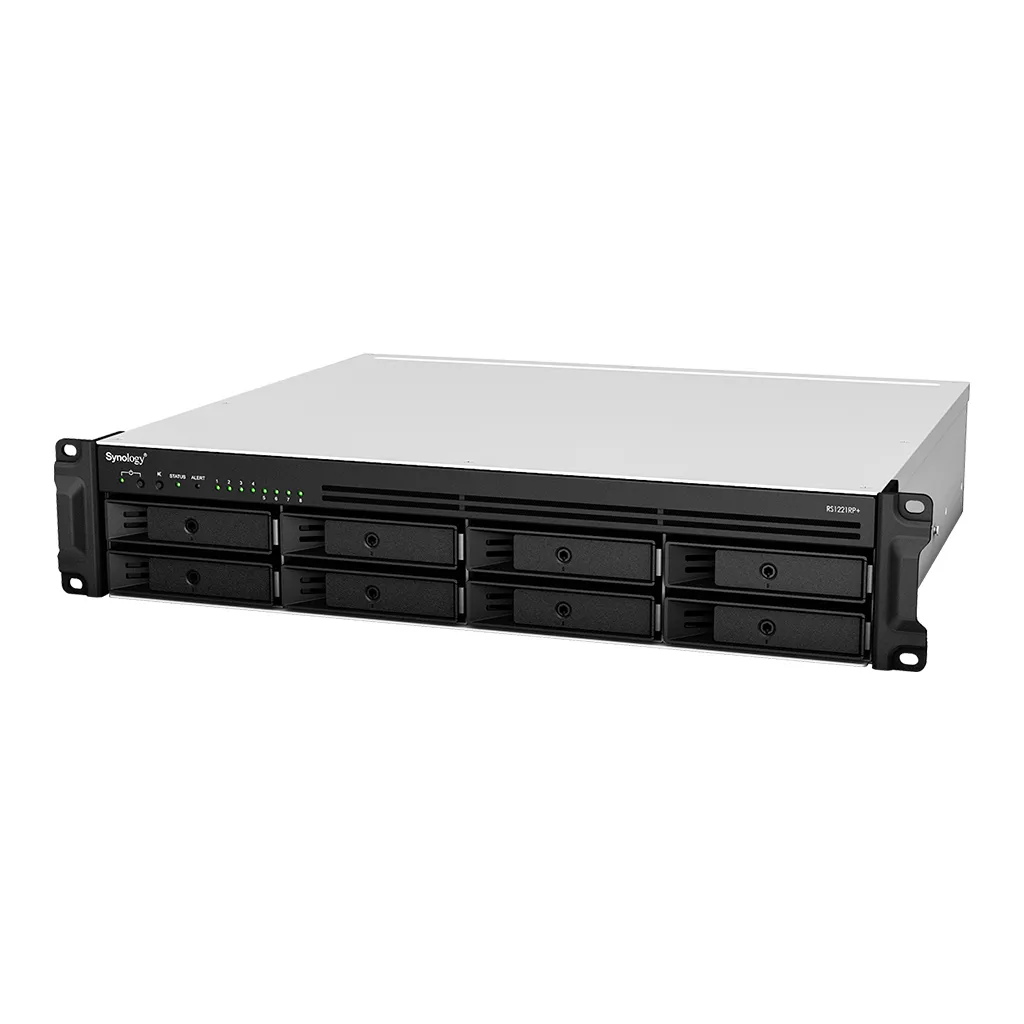 Synology RackStation RS1221RP+ 8 bay NAS Redundant PSU