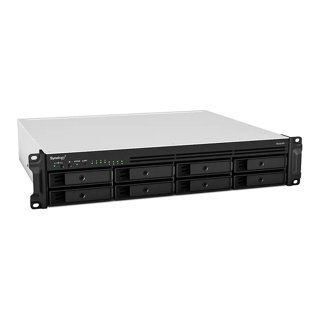 Synology RackStation RS1221RP+ 8 bay NAS Redundant PSU