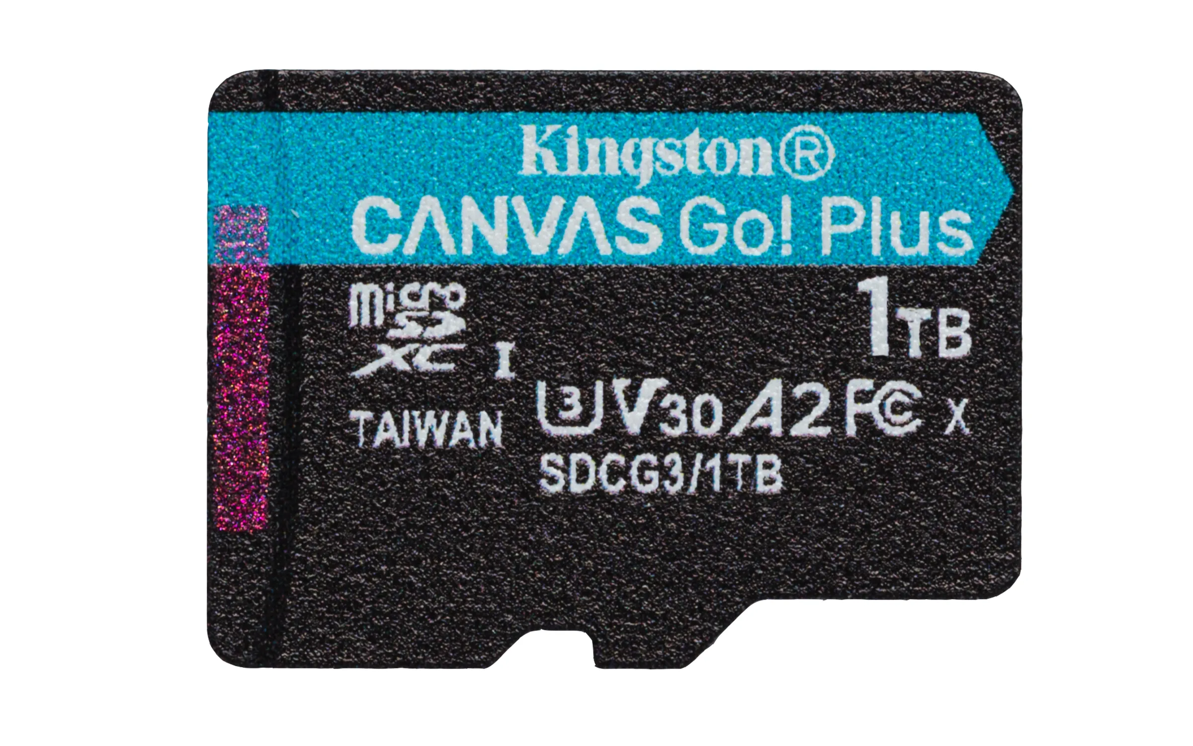 Kingston Canvas Go Plus G3 1 TB microSDXC - minneskort + SD adapter