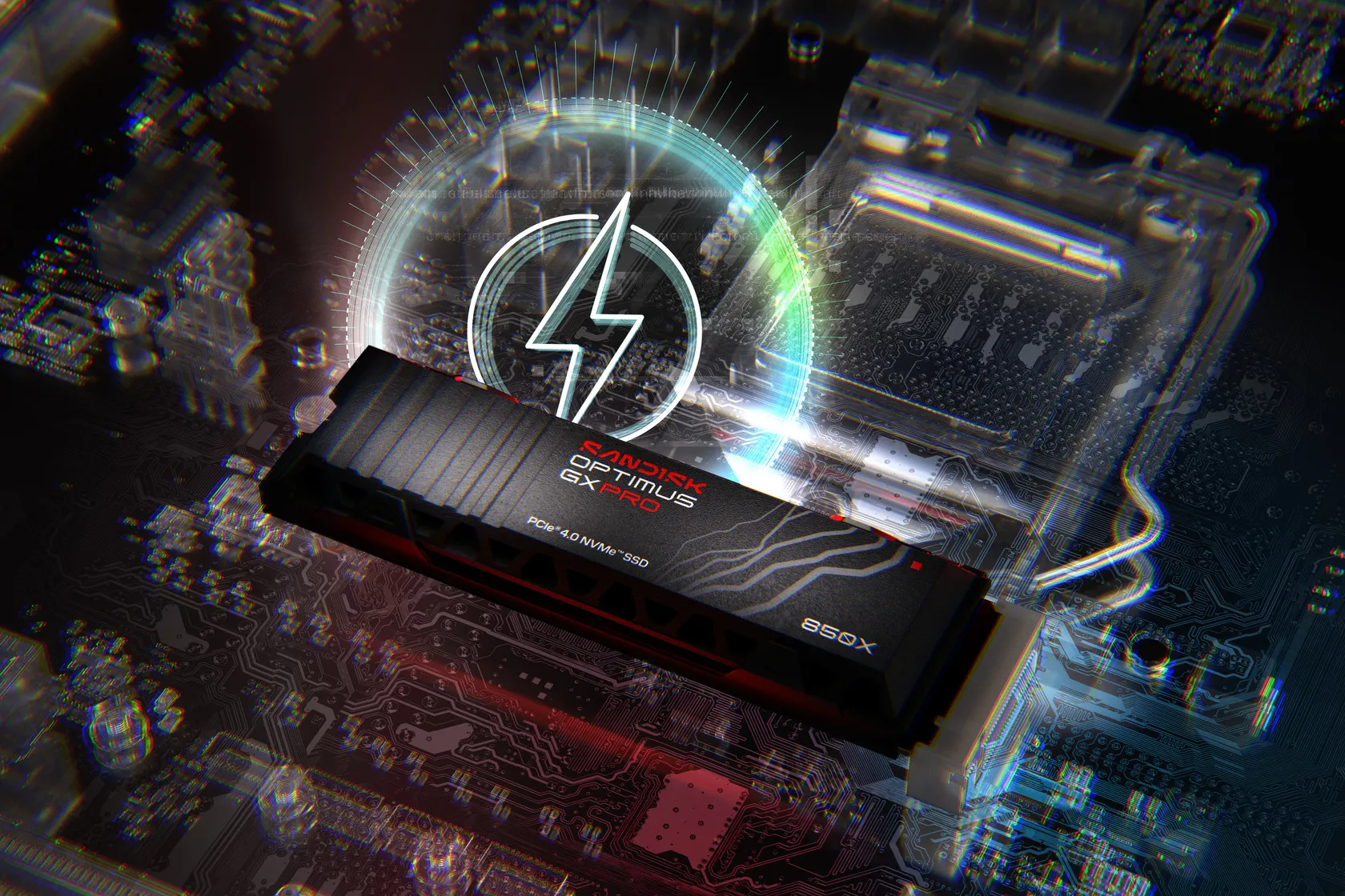 SanDisk Optimus GX Pro 850X 2 TB M.2 2280 NVMe PCI Express 4.0 Internal SSD