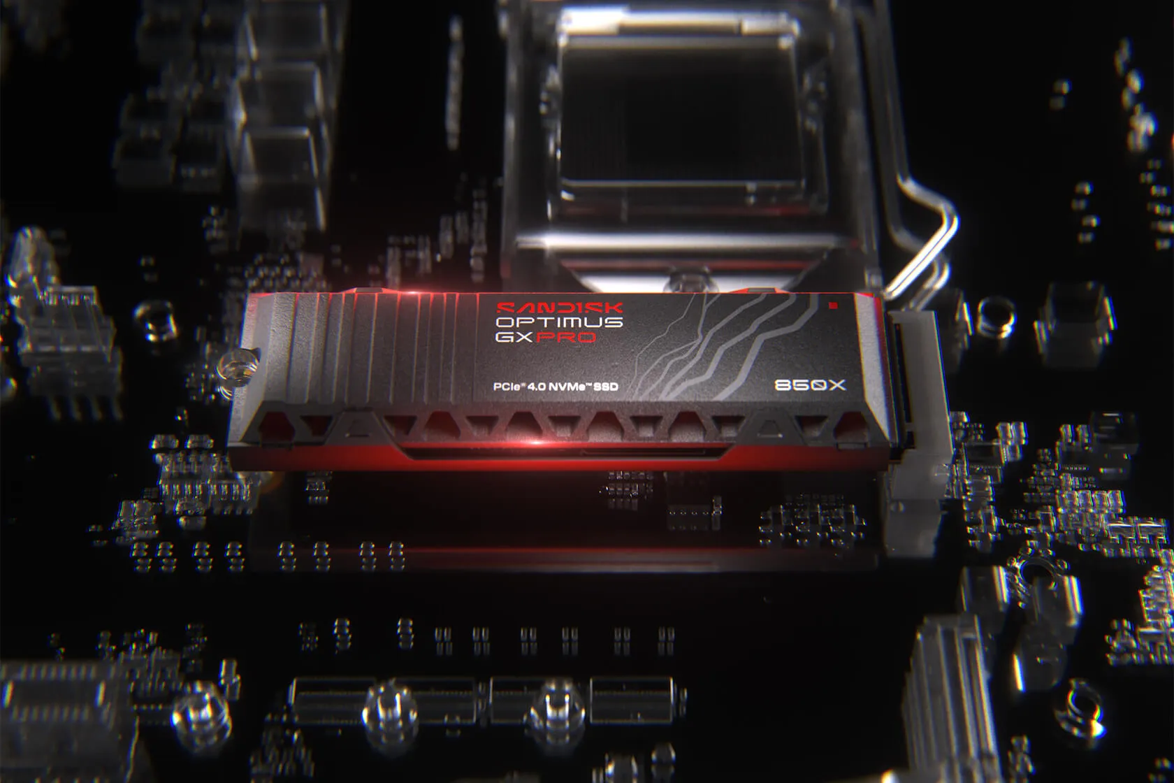 SanDisk Optimus GX Pro 850X 2 TB M.2 2280 NVMe PCI Express 4.0 sis&auml;inen SSD