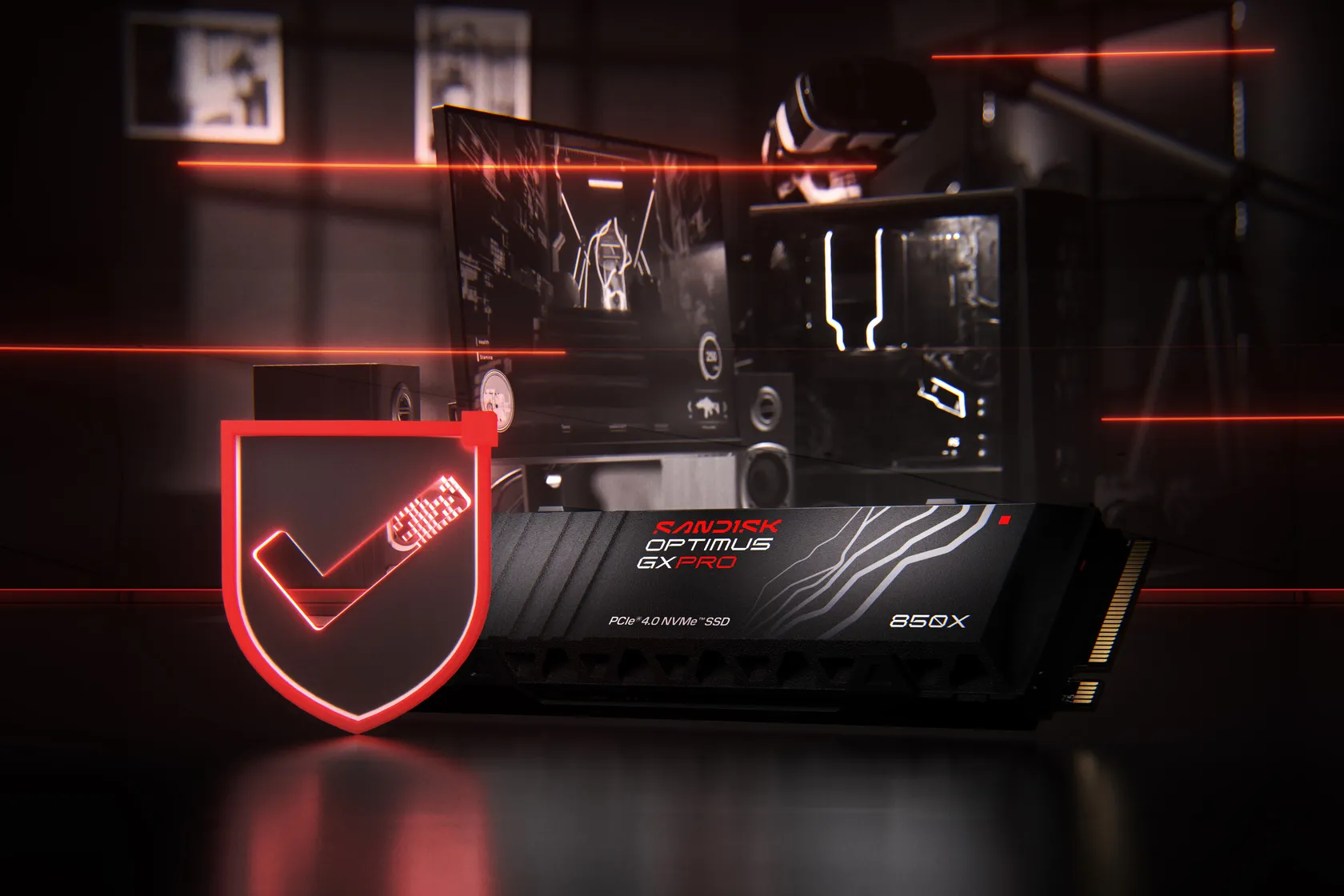 SanDisk Optimus GX Pro 850X 2 TB M.2 2280 NVMe PCI Express 4.0 Internal SSD