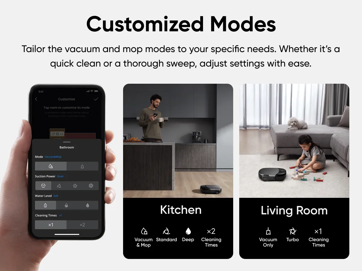 Anker Eufy S1 Robot Vacuum Cleaner Pro, Gr&aring;