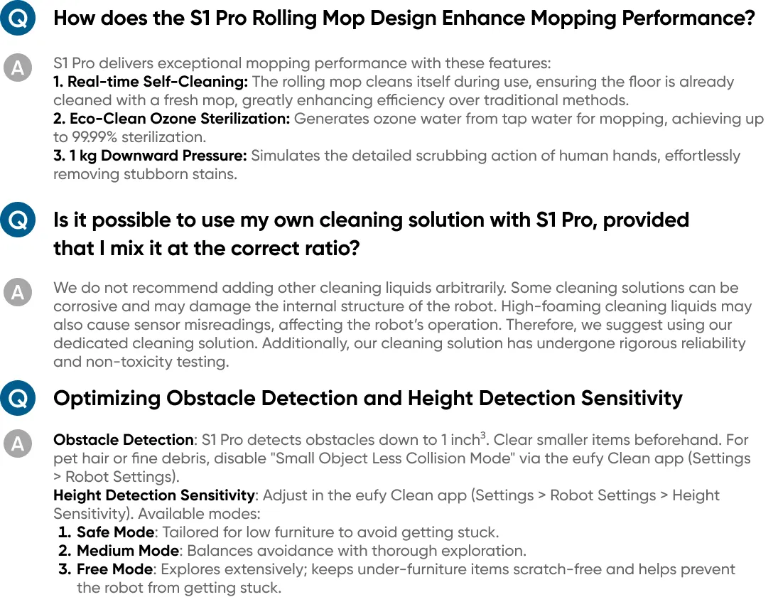 Anker Eufy S1 Robot Vacuum Cleaner Pro, Gr&aring;