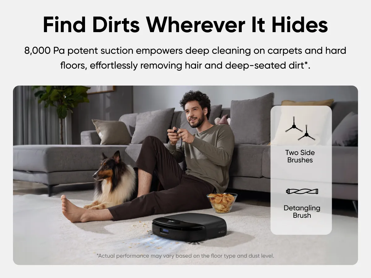 Anker Eufy S1 Robot Vacuum Cleaner Pro, Gr&aring;