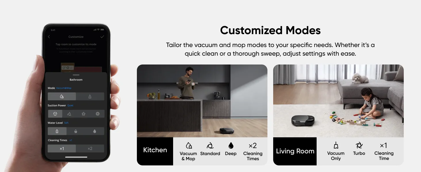 Anker Eufy S1 Robot Vacuum Cleaner Pro, Gr&aring;